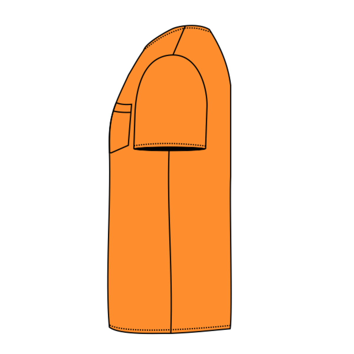Left Sleeve (Short)