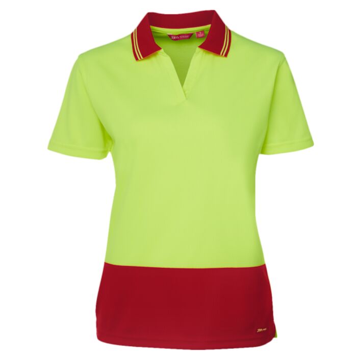 JB's HV 4602.1 LADIES S/S NON BUTTON POLO Thumbnail