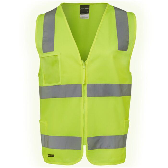 JB's HV (D+N) ZIP SAFETY VEST Thumbnail